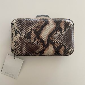 Witchery Snake Print Clutch Bag - NWT